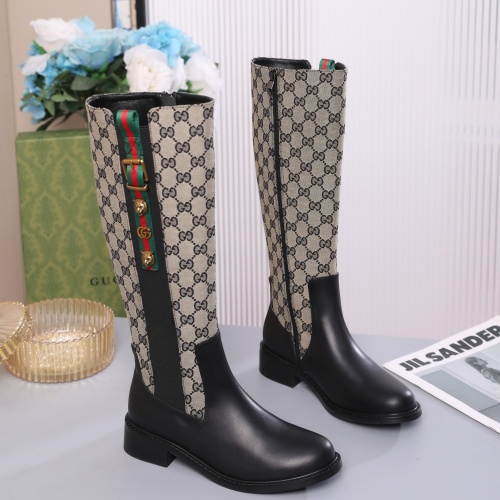 Cheap Gucci Boots For Women #1245499 Replica Wholesale [$118.00 USD] [ITEM#1245499] on Replica Gucci Boots