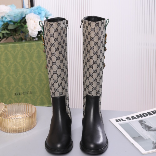 Cheap Gucci Boots For Women #1245499 Replica Wholesale [$118.00 USD] [ITEM#1245499] on Replica Gucci Boots