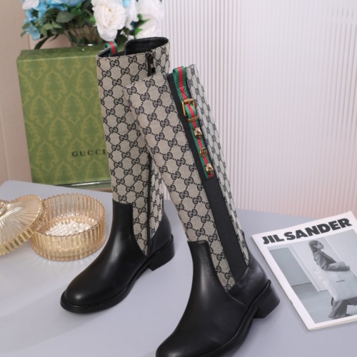 Cheap Gucci Boots For Women #1245499 Replica Wholesale [$118.00 USD] [ITEM#1245499] on Replica Gucci Boots