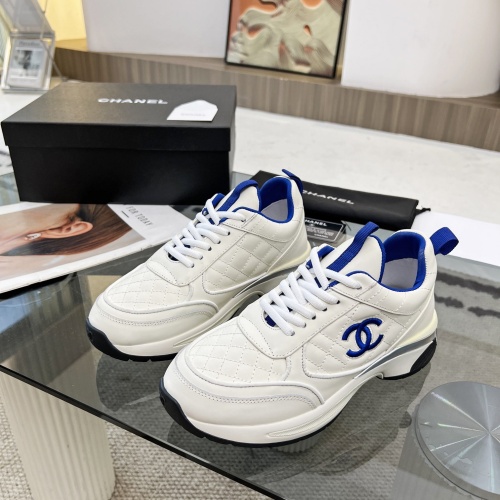 Cheap Chanel Casual Shoes For Women #1245503 Replica Wholesale [$122.00 USD] [ITEM#1245503] on Replica Chanel Casual Shoes