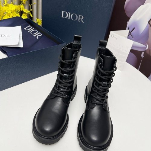 Cheap Christian Dior Boots For Women #1245525 Replica Wholesale [$105.00 USD] [ITEM#1245525] on Replica Christian Dior Boots