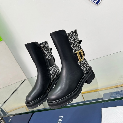 Cheap Christian Dior Boots For Women #1245529 Replica Wholesale [$108.00 USD] [ITEM#1245529] on Replica Christian Dior Boots