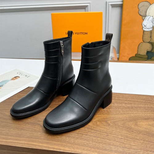 Cheap Louis Vuitton Boots For Women #1245554 Replica Wholesale [$108.00 USD] [ITEM#1245554] on Replica Louis Vuitton Boots