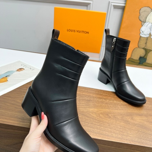 Cheap Louis Vuitton Boots For Women #1245554 Replica Wholesale [$108.00 USD] [ITEM#1245554] on Replica Louis Vuitton Boots