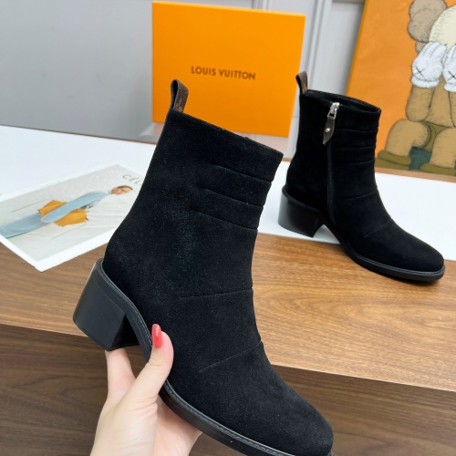 Cheap Louis Vuitton Boots For Women #1245555 Replica Wholesale [$108.00 USD] [ITEM#1245555] on Replica Louis Vuitton Boots