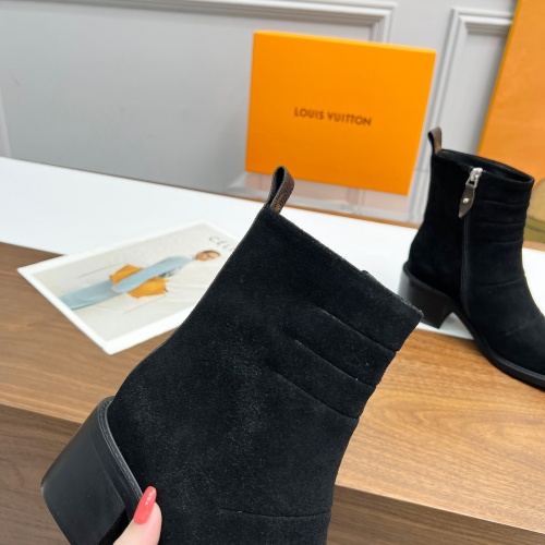 Cheap Louis Vuitton Boots For Women #1245555 Replica Wholesale [$108.00 USD] [ITEM#1245555] on Replica Louis Vuitton Boots