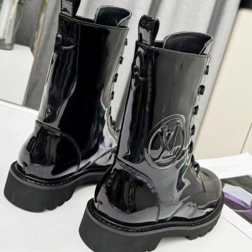 Cheap Louis Vuitton Boots For Women #1245563 Replica Wholesale [$105.00 USD] [ITEM#1245563] on Replica Louis Vuitton Boots