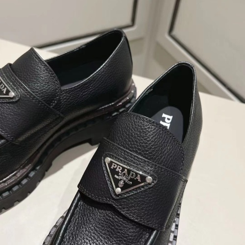 Cheap Prada Leather Shoes For Women #1245566 Replica Wholesale [$108.00 USD] [ITEM#1245566] on Replica Prada Leather Shoes