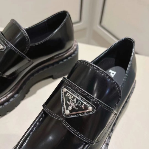 Cheap Prada Leather Shoes For Women #1245568 Replica Wholesale [$108.00 USD] [ITEM#1245568] on Replica Prada Leather Shoes