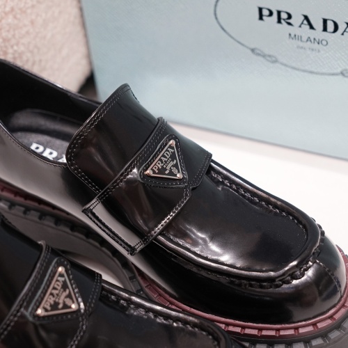 Cheap Prada Leather Shoes For Women #1245570 Replica Wholesale [$100.00 USD] [ITEM#1245570] on Replica Prada Leather Shoes