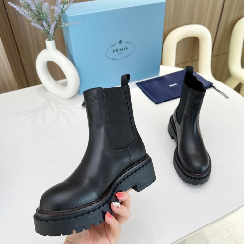 Cheap Prada Boots For Women #1245571 Replica Wholesale [$115.00 USD] [ITEM#1245571] on Replica Prada Boots