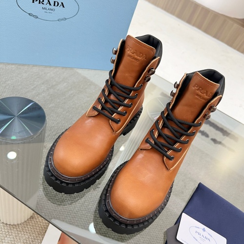 Cheap Prada Boots For Women #1245573 Replica Wholesale [$125.00 USD] [ITEM#1245573] on Replica Prada Boots