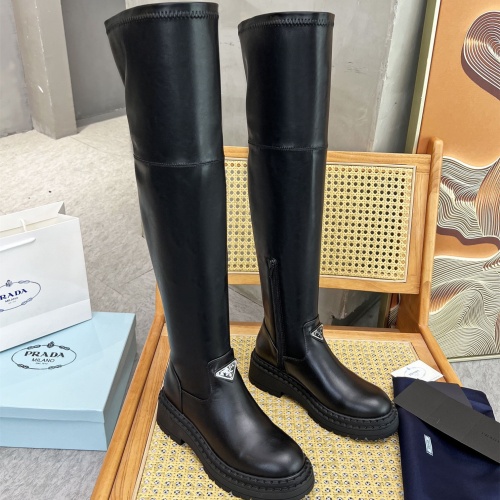 Cheap Prada Boots For Women #1245577 Replica Wholesale [$118.00 USD] [ITEM#1245577] on Replica Prada Boots