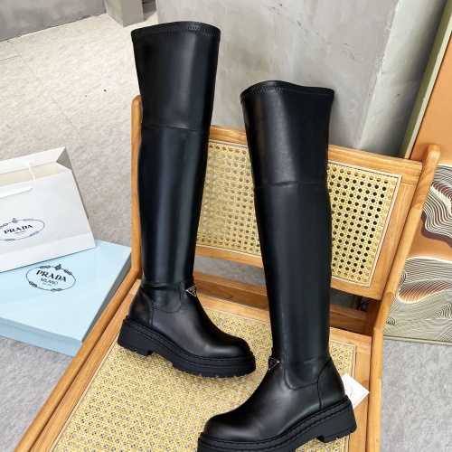 Cheap Prada Boots For Women #1245577 Replica Wholesale [$118.00 USD] [ITEM#1245577] on Replica Prada Boots