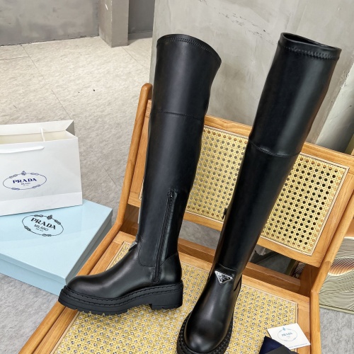 Cheap Prada Boots For Women #1245577 Replica Wholesale [$118.00 USD] [ITEM#1245577] on Replica Prada Boots