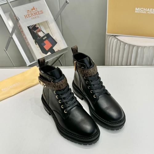 Cheap Michael Kors Boots For Women #1245599 Replica Wholesale [$108.00 USD] [ITEM#1245599] on Replica Michael Kors Boots