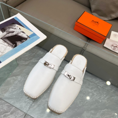 Cheap Hermes Slippers For Women #1245695 Replica Wholesale [$88.00 USD] [ITEM#1245695] on Replica Hermes Slippers