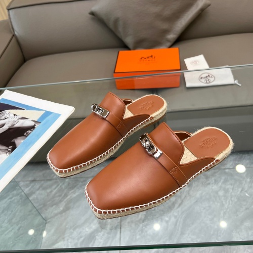 Cheap Hermes Slippers For Women #1245696 Replica Wholesale [$88.00 USD] [ITEM#1245696] on Replica Hermes Slippers