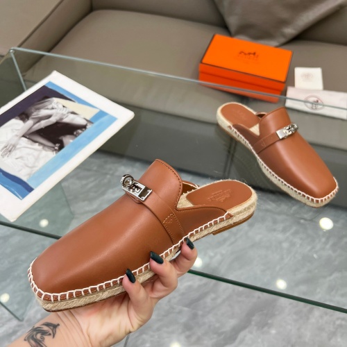 Cheap Hermes Slippers For Women #1245696 Replica Wholesale [$88.00 USD] [ITEM#1245696] on Replica Hermes Slippers