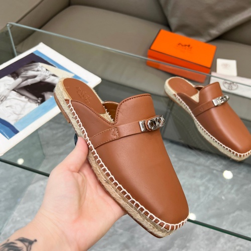 Cheap Hermes Slippers For Women #1245696 Replica Wholesale [$88.00 USD] [ITEM#1245696] on Replica Hermes Slippers