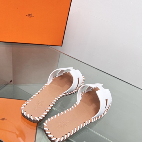 Cheap Hermes Slippers For Women #1245707 Replica Wholesale [$85.00 USD] [ITEM#1245707] on Replica Hermes Slippers