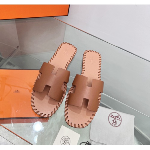 Cheap Hermes Slippers For Women #1245710 Replica Wholesale [$85.00 USD] [ITEM#1245710] on Replica Hermes Slippers