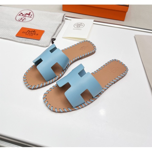 Cheap Hermes Slippers For Women #1245714 Replica Wholesale [$85.00 USD] [ITEM#1245714] on Replica Hermes Slippers