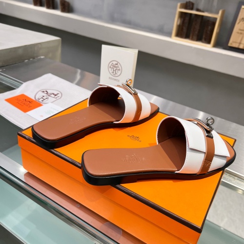 Cheap Hermes Slippers For Women #1245715 Replica Wholesale [$82.00 USD] [ITEM#1245715] on Replica Hermes Slippers