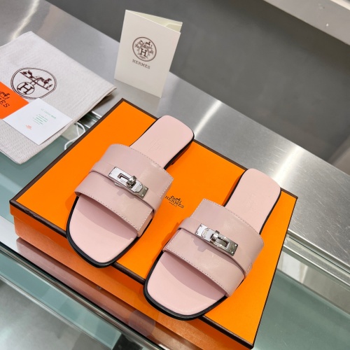 Cheap Hermes Slippers For Women #1245719 Replica Wholesale [$82.00 USD] [ITEM#1245719] on Replica Hermes Slippers