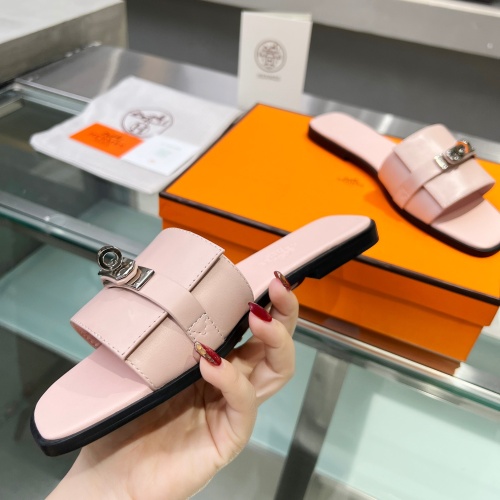 Cheap Hermes Slippers For Women #1245719 Replica Wholesale [$82.00 USD] [ITEM#1245719] on Replica Hermes Slippers