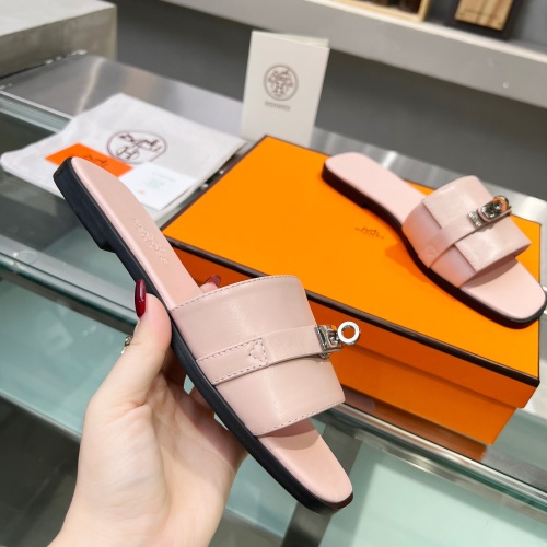 Cheap Hermes Slippers For Women #1245719 Replica Wholesale [$82.00 USD] [ITEM#1245719] on Replica Hermes Slippers