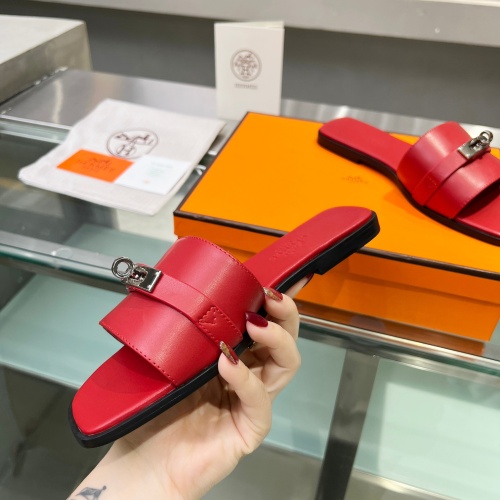 Cheap Hermes Slippers For Women #1245722 Replica Wholesale [$82.00 USD] [ITEM#1245722] on Replica Hermes Slippers