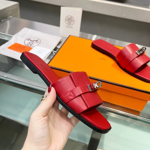 Cheap Hermes Slippers For Women #1245722 Replica Wholesale [$82.00 USD] [ITEM#1245722] on Replica Hermes Slippers