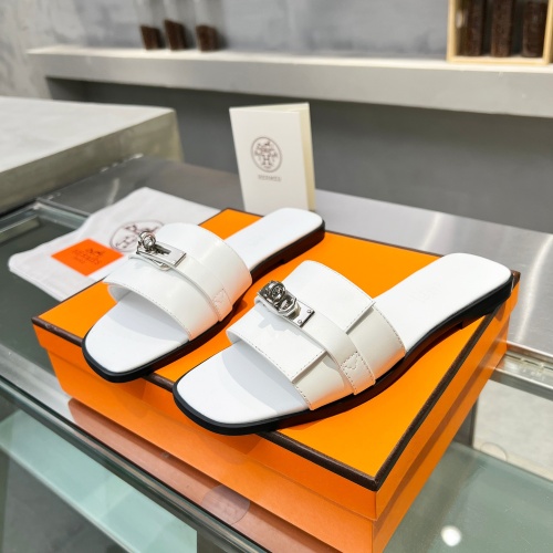 Cheap Hermes Slippers For Women #1245728 Replica Wholesale [$82.00 USD] [ITEM#1245728] on Replica Hermes Slippers