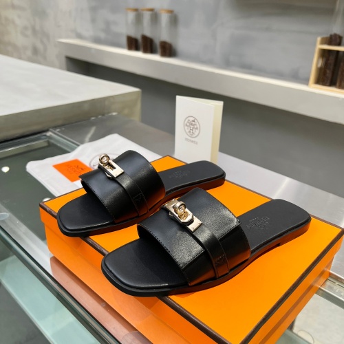 Cheap Hermes Slippers For Women #1245731 Replica Wholesale [$82.00 USD] [ITEM#1245731] on Replica Hermes Slippers