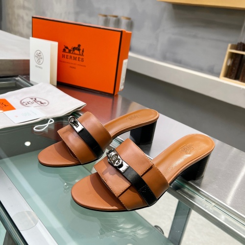 Cheap Hermes Slippers For Women #1245733 Replica Wholesale [$85.00 USD] [ITEM#1245733] on Replica Hermes Slippers