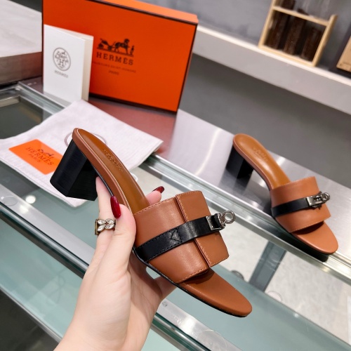 Cheap Hermes Slippers For Women #1245733 Replica Wholesale [$85.00 USD] [ITEM#1245733] on Replica Hermes Slippers