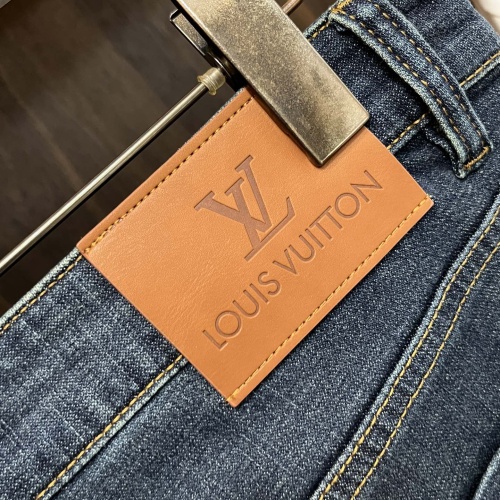 Cheap Louis Vuitton LV Jeans For Men #1245743 Replica Wholesale [$85.00 USD] [ITEM#1245743] on Replica Louis Vuitton LV Jeans