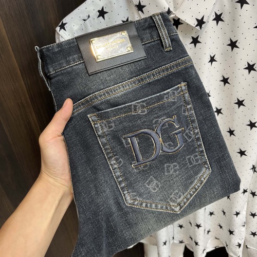 Cheap Dolce &amp; Gabbana D&amp;G Jeans For Men #1245752 Replica Wholesale [$96.00 USD] [ITEM#1245752] on Replica Dolce &amp; Gabbana D&amp;G Jeans