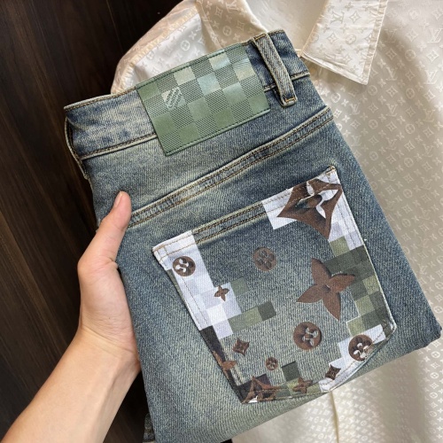 Cheap Louis Vuitton LV Jeans For Men #1245759 Replica Wholesale [$96.00 USD] [ITEM#1245759] on Replica Louis Vuitton LV Jeans