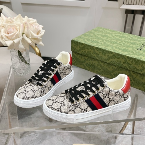 Cheap Gucci Casual Shoes For Men #1245765 Replica Wholesale [$88.00 USD] [ITEM#1245765] on Replica Gucci Casual Shoes