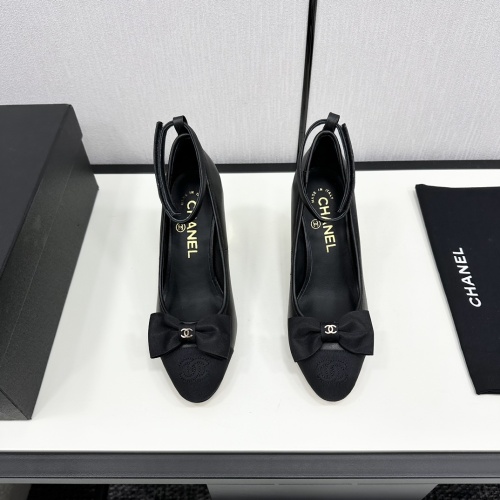 Cheap Chanel High-Heeled Shoes For Women #1245789 Replica Wholesale [$108.00 USD] [ITEM#1245789] on Replica Chanel High-Heeled Shoes