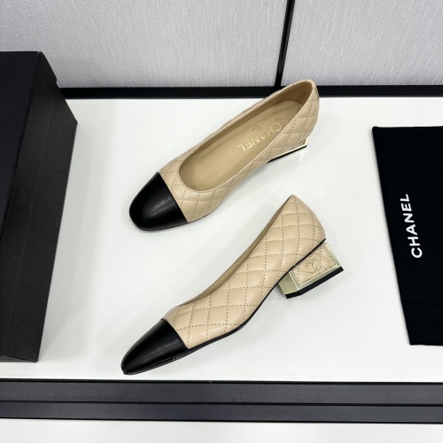 Cheap Chanel High-Heeled Shoes For Women #1245791 Replica Wholesale [$108.00 USD] [ITEM#1245791] on Replica Chanel High-Heeled Shoes