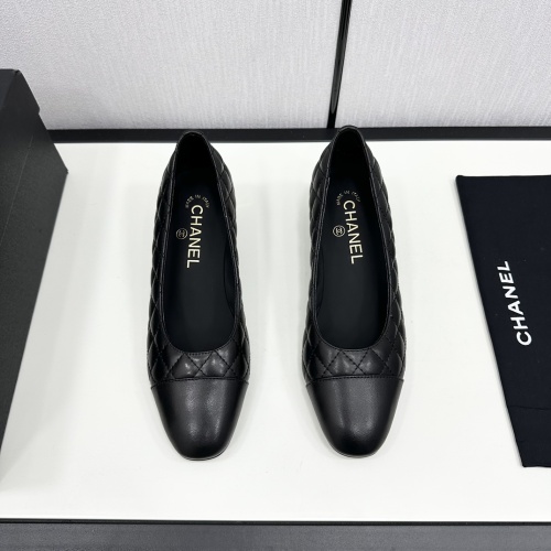 Cheap Chanel High-Heeled Shoes For Women #1245792 Replica Wholesale [$108.00 USD] [ITEM#1245792] on Replica Chanel High-Heeled Shoes