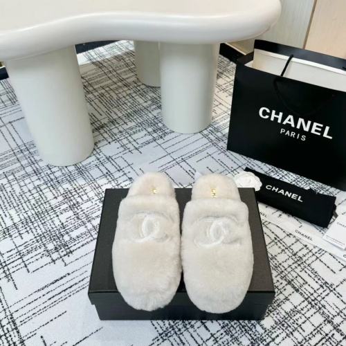 Cheap Chanel Slippers For Women #1245793 Replica Wholesale [$92.00 USD] [ITEM#1245793] on Replica Chanel Slippers