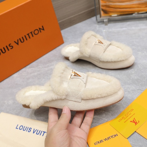 Cheap Louis Vuitton Slippers For Women #1245801 Replica Wholesale [$115.00 USD] [ITEM#1245801] on Replica Louis Vuitton Slippers