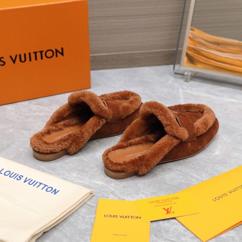 Cheap Louis Vuitton Slippers For Women #1245808 Replica Wholesale [$115.00 USD] [ITEM#1245808] on Replica Louis Vuitton Slippers