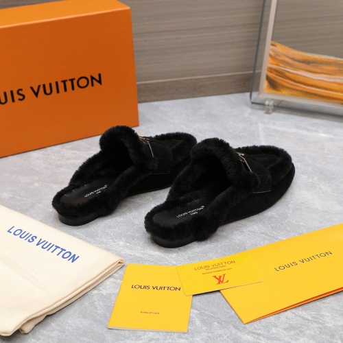 Cheap Louis Vuitton Slippers For Women #1245809 Replica Wholesale [$115.00 USD] [ITEM#1245809] on Replica Louis Vuitton Slippers