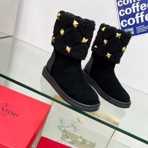 Cheap Valentino Boots For Women #1245815 Replica Wholesale [$122.00 USD] [ITEM#1245815] on Replica Valentino Boots