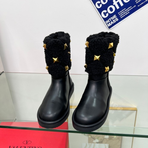 Cheap Valentino Boots For Women #1245816 Replica Wholesale [$122.00 USD] [ITEM#1245816] on Replica Valentino Boots